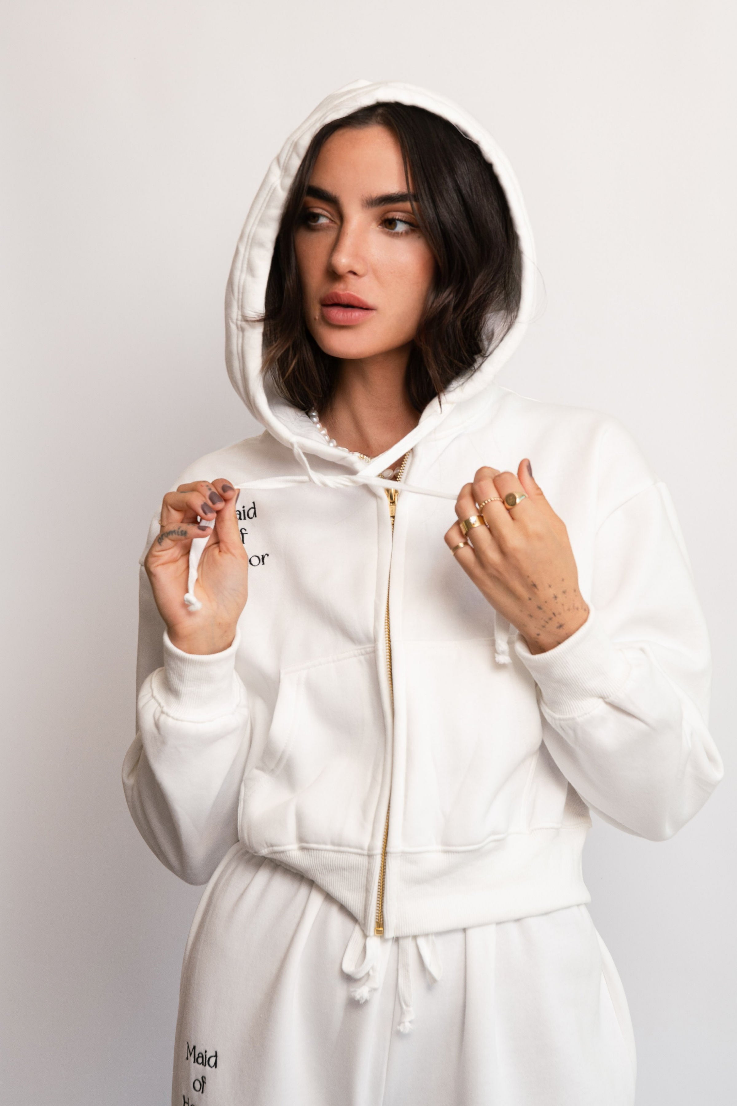 The Bridal Zip Up 100 Cotton Zip Up For Brides MIA ME The Bridal Zip Up 100 Cotton Zip Up For Brides MIA ME